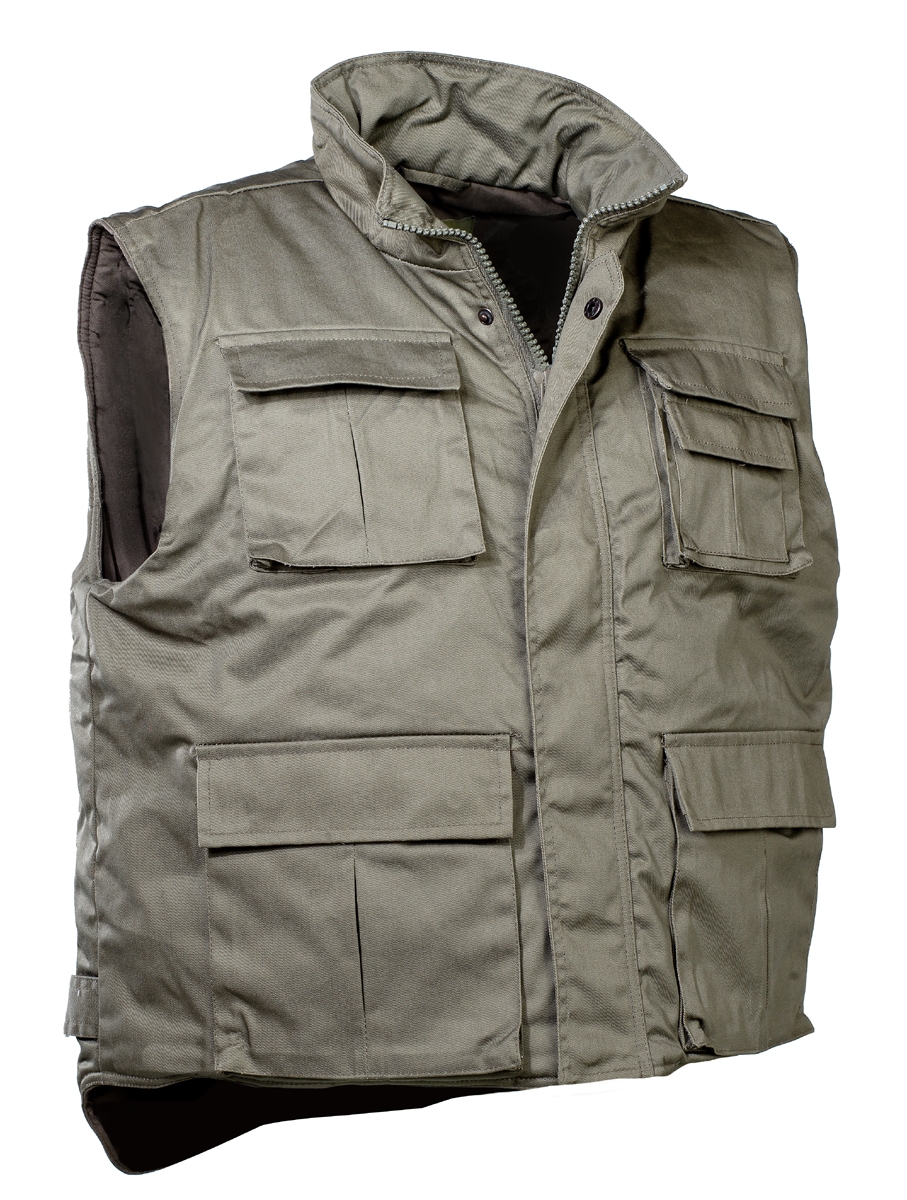 US Ranger Weste gefüttert oliv bis 5 XL