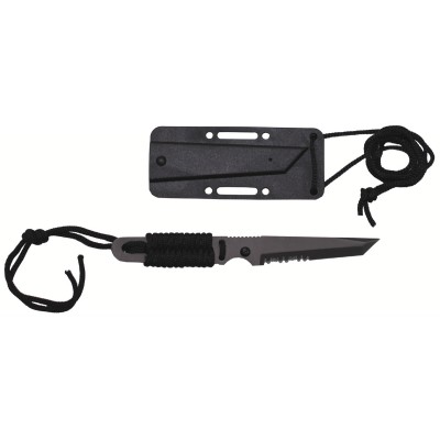 Messer Action I mit Tantoklinge schwarz