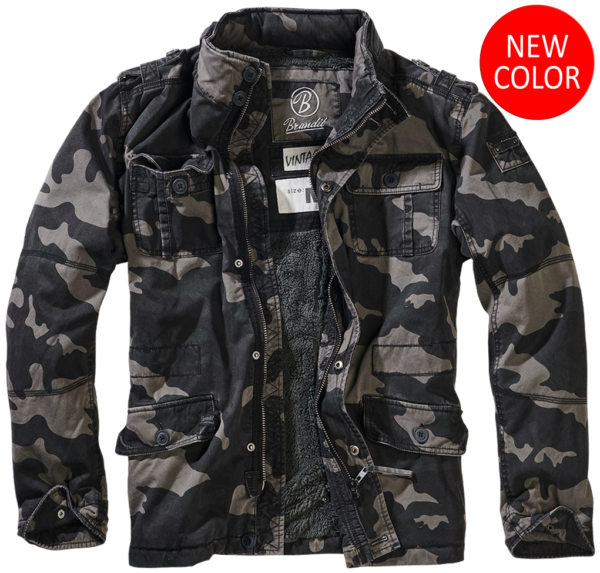 Britania Winter Jacket night camo Brandit