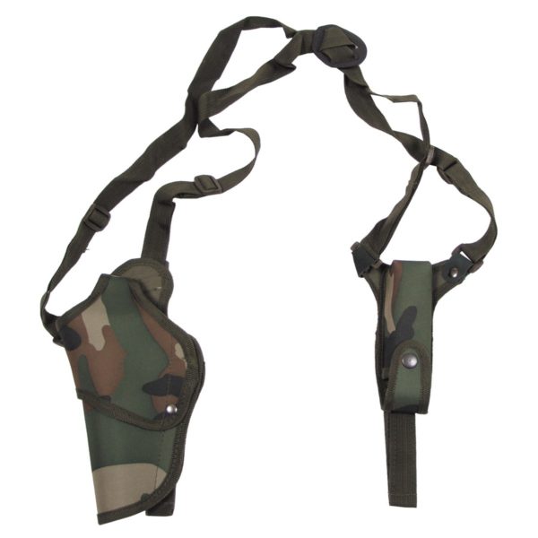 Pistolenschulterholster links woodland