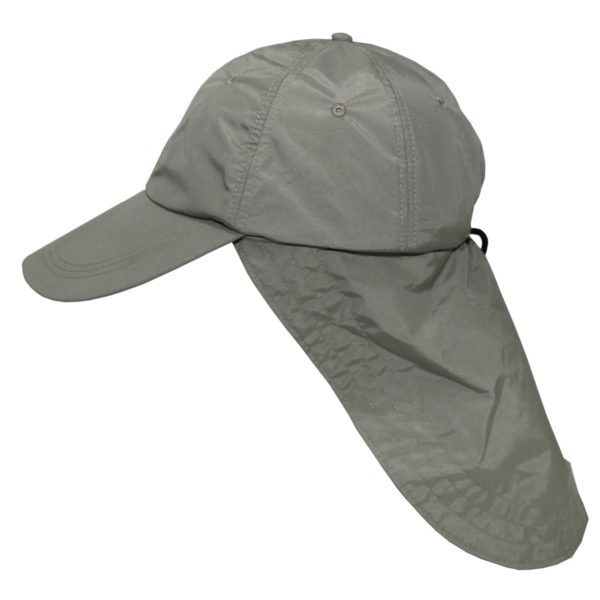 Sahara Cap oliv mit Nackenschutz