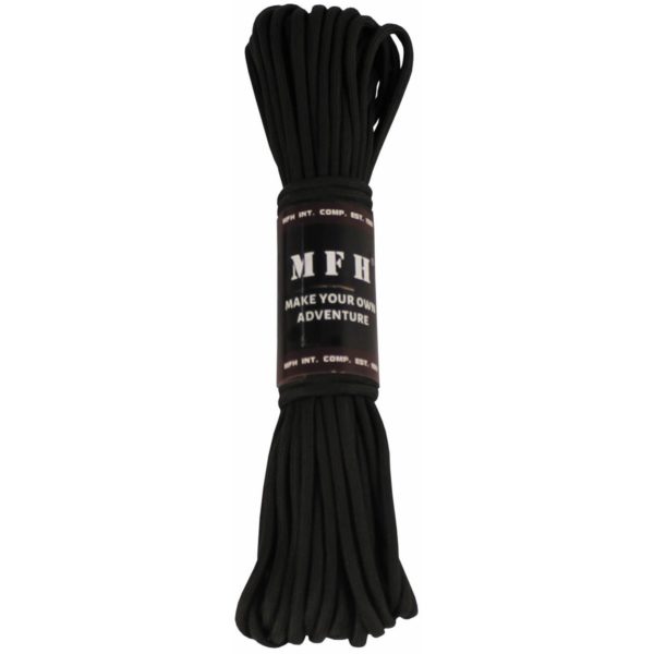 Falschirmleine schwarz FT 50 Nylon