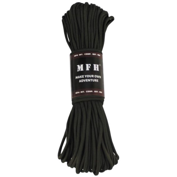 Falschirmleine oliv FT 100 Nylon