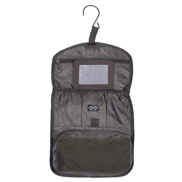 Waschzeugtasche rollbar oliv