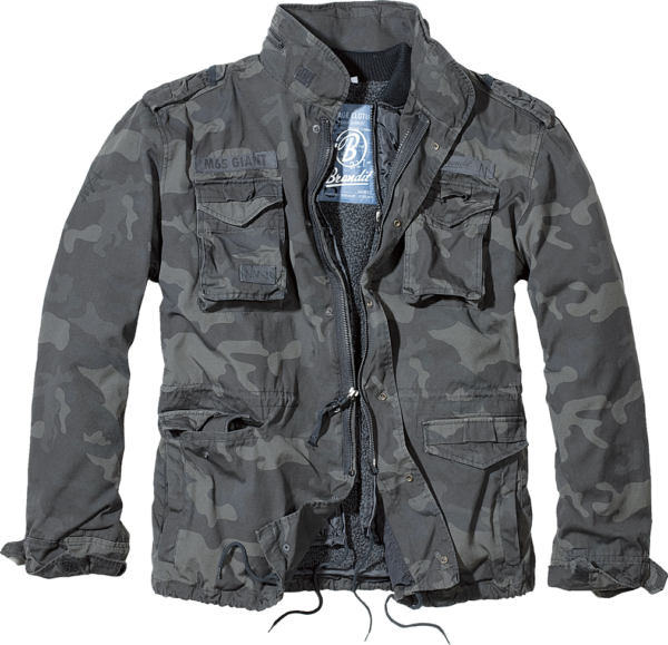 M65 Giant Feldjacke dark camo Brandit