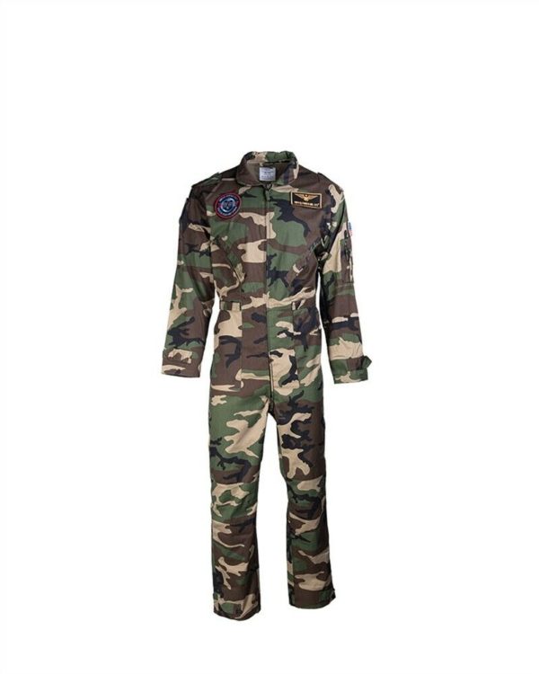 US Fliegerkombi Kids woodland