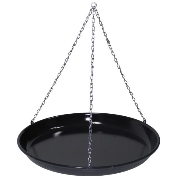Ungarische Grillpfanne Emaille mit Kette