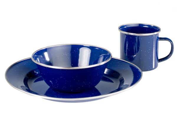 Kochset Western Emalliert 13 teilig/4 Personen – Bild 4