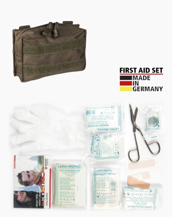 First AID Set Leina 26 teilig oliv