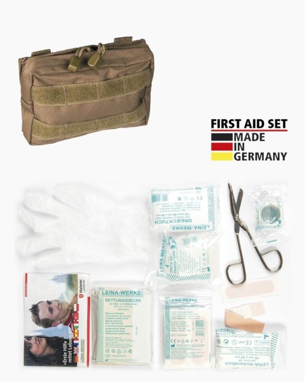 First AID Set Leina 26 teilig coyote