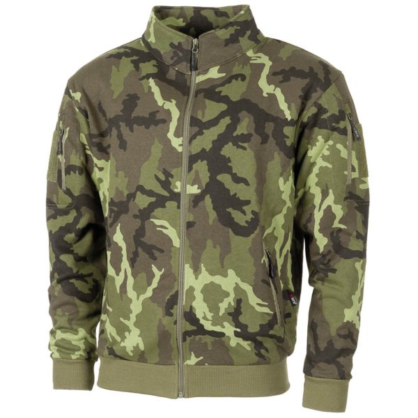 Sweatjacke Tactical M95 CZ tarn