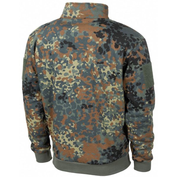 Sweatjacke Tactical flecktarn – Bild 2