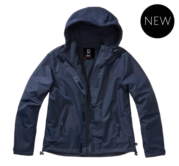 Ladies Windbreaker Frontzip navy