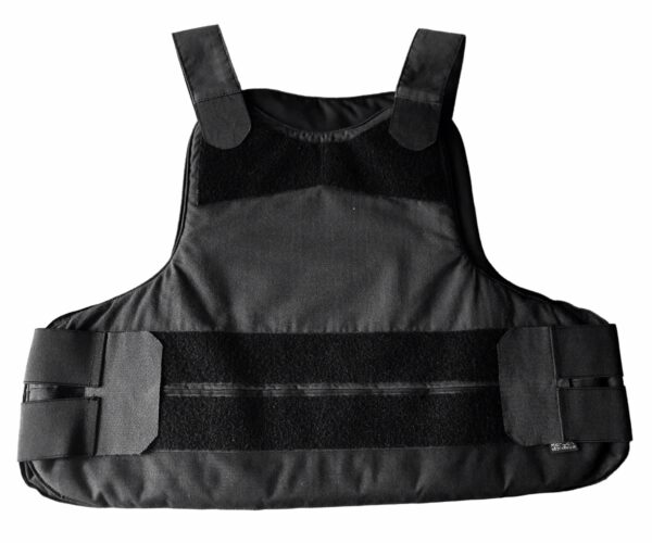 Polizeiweste Mehler in Vollausstattung mit ballistischem Schutz SK-1 und Stichschutzpaket – Bild 3