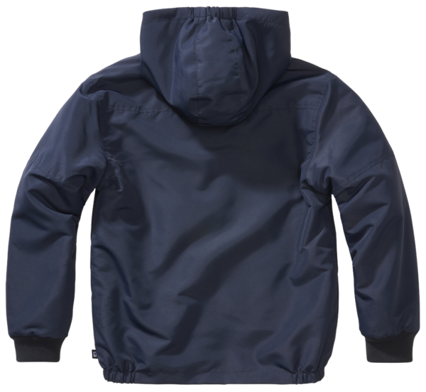 Kids Windbreaker Frontzip navy – Bild 2