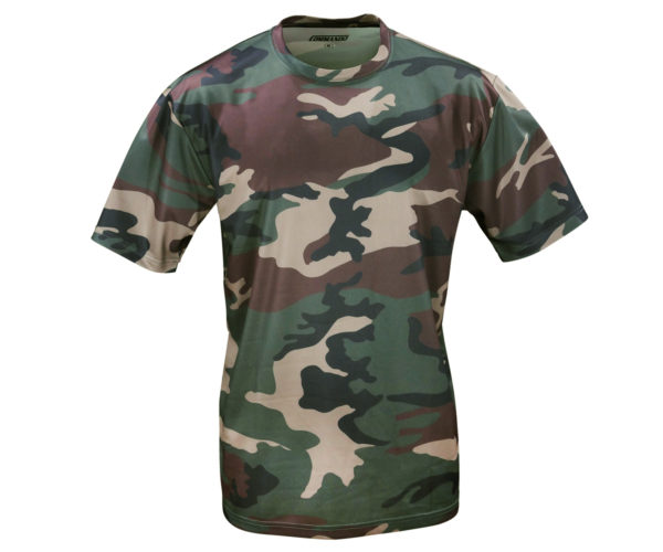 Tactical Funktions T-Shirt woodland