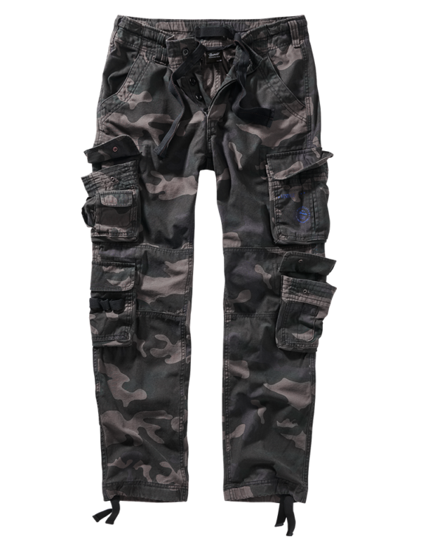 Pur Slim Fit Trousers dark camo