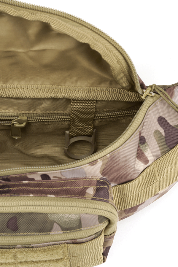 Waistbeltbag -Hüfttasche Molle tactical camo – Bild 3