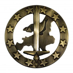 Original BW Barettabzeichen Eurokorps