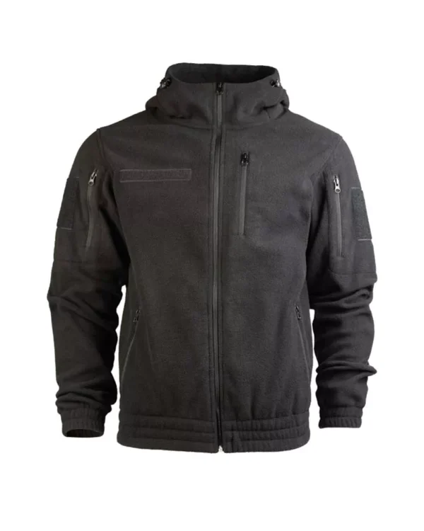 Kälteschutzjacke Fleece GEN II schwarz m.Kapuze