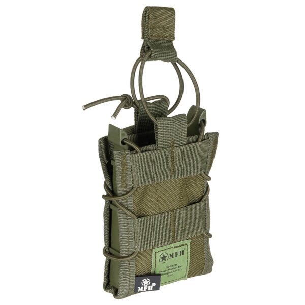 Magazintasche, "Bungee Lock", oliv tan