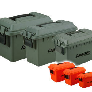 Commando Munkiste/ Outdoorbox oliv/orange  30 x 14 x 19