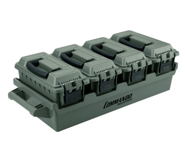 Ammo 4-Box Rack oliv