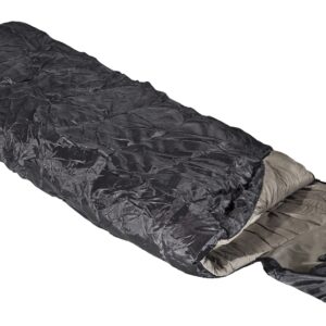 Piloten Schlafsack schwarz 2 -lagig