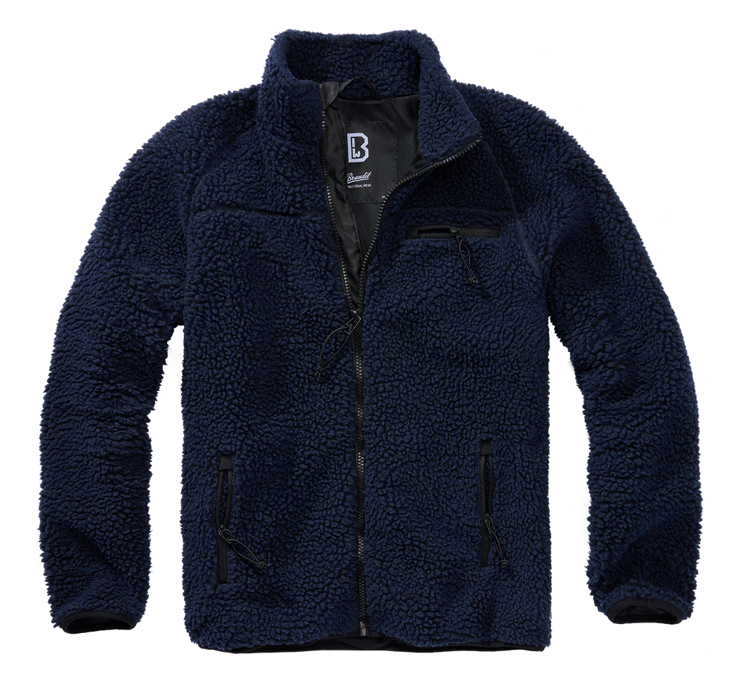 Teddy Fleece Jacket navy
