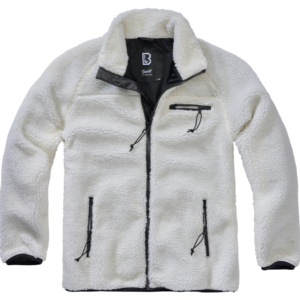 Teddy Fleece Jacket white