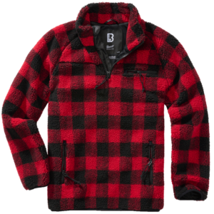 Teddyfleece Troyer Red /Black