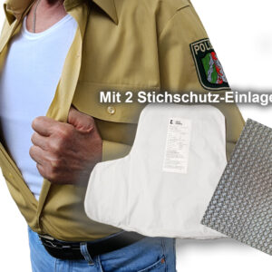 stichschutz unterzieh hemd "deep cover" mit mehler polizei stichschutzeinlagen